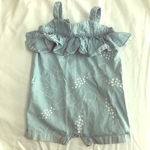 Sookibaby 3-6 month ruffle romper